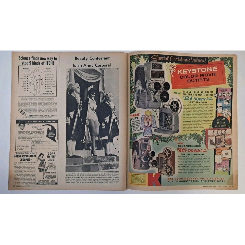 Picture Magazine Minneapolis Sunday Tribune 12/6/1959 Joseph Stella Porgy & Bess - Picture 10 of 13